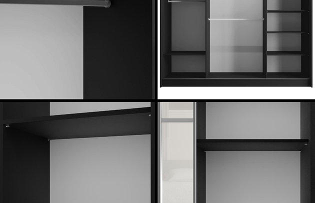 Schiebetürenschränke PEKA3 - 5