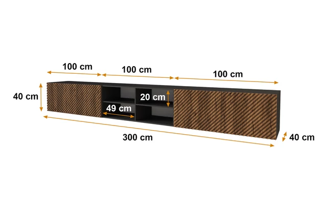 Lowboard ZENO 4 offen - 4