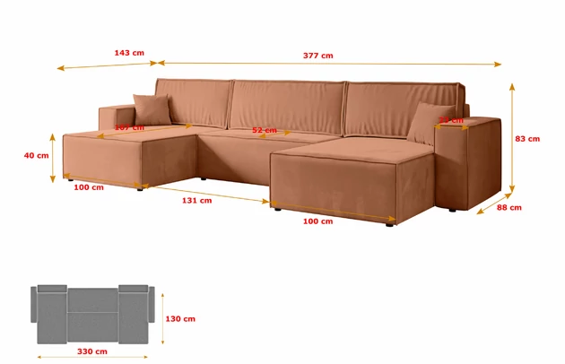 Wohnlandschaft CELTIC-XLU - 7