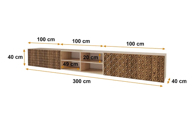 Lowboard VIRA 4 offen - 4