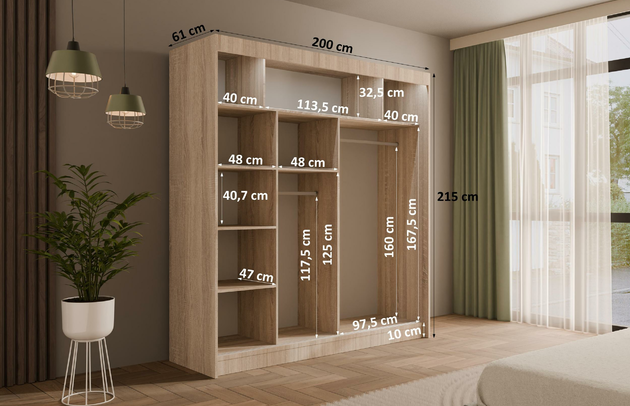 Schiebetürenschränke AMOHA - 6