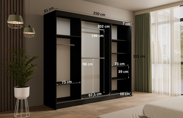 Schiebetürenschränke PEKA3 - 6