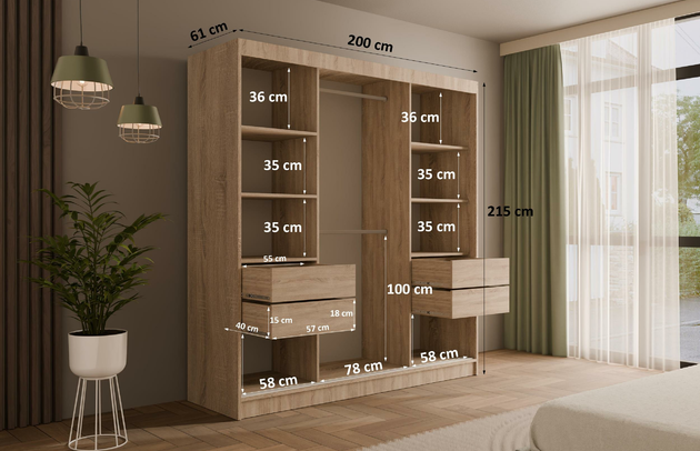 Schiebetürenschränke V2-URBANO - 5