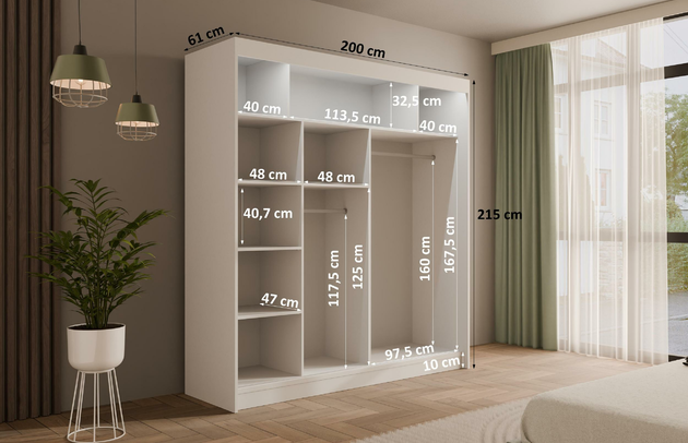 Schiebetürenschränke VESLI - 6