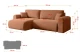 Ecksofa ORRO-L - 7