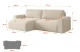 Ecksofa KLEEA-L