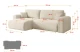 Ecksofa ORRO-L - 7
