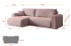 Ecksofa ORRO-L - 7