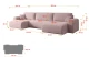 Wohnlandschaft ORRO-U - 7