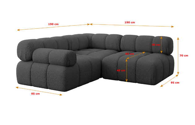 Ecksofa Mende-L1 - 5