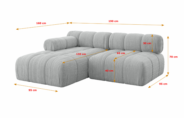 Ecksofa Razon-L1 - 5