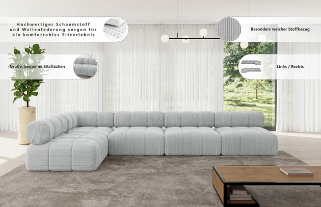 Ecksofa Samaro-L3 - 6