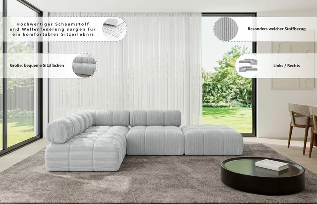 Ecksofa Favio-L1 - 6