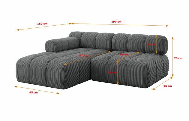 Ecksofa Razon-L1 - 5