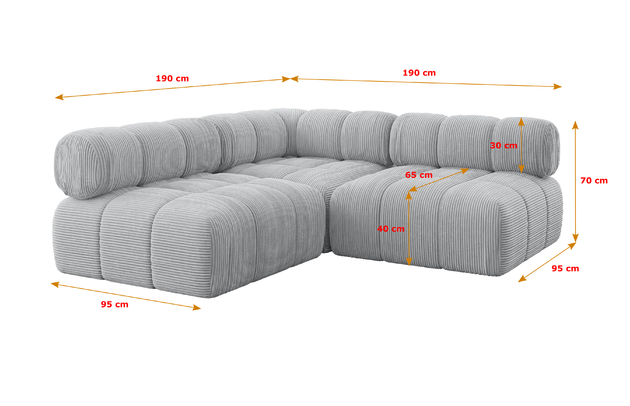 Ecksofa Samaro-L1 - 5