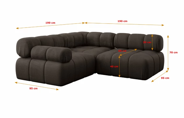 Ecksofa Mende-L1 - 5