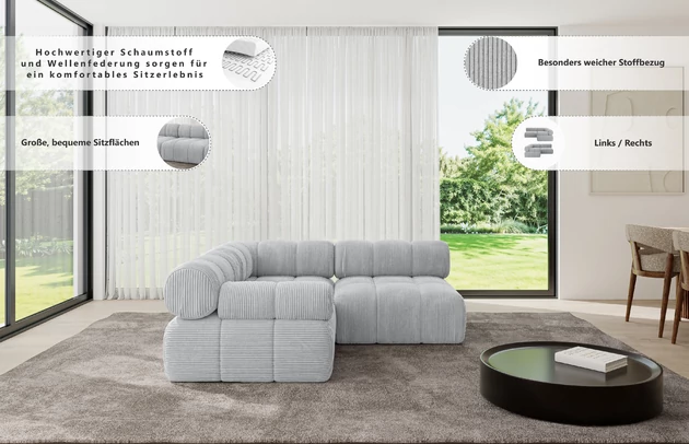 Ecksofa Mende-L1 - 6