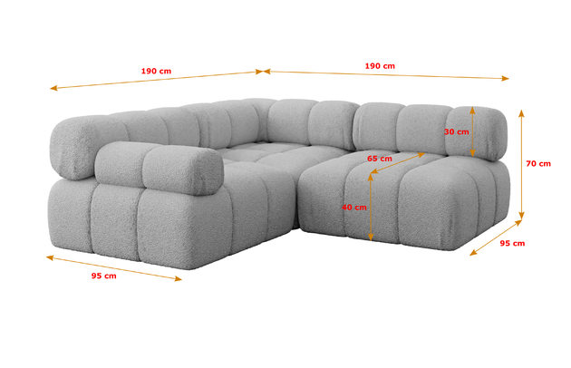 Ecksofa Mende-L1 - 5