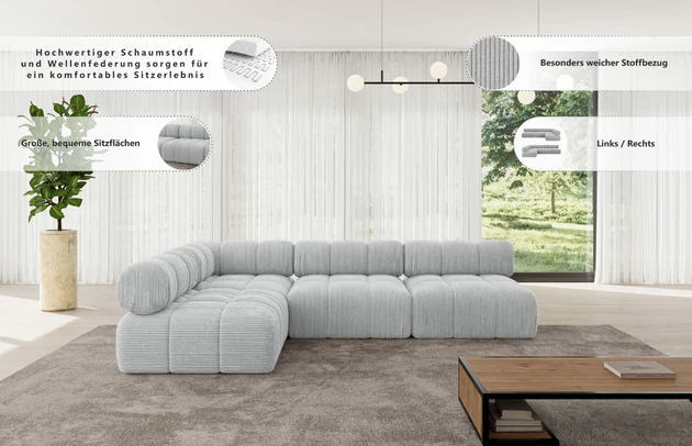 Ecksofa Samaro-L2 - 6