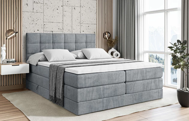 Material: Holz, Höhe: 110 cm, Stoffbeschreibung: Polsterstoff Casablanca: „Pet-friendly“, leicht zu reinigen (CleanBOO+), wasserabweisend mit Lotuseffekt, scheuerfest (45.000 Martindale- Zyklen), Gewicht 310g/m2 ±5 %, Höhe des Kopfteils: 110 cm, Bezug: Samt, Farbe: Schwarz - Casablanca 2316, Zimmer: Schlafzimmer, Länge: 207 cm, Breite: 120 cm, Größe: 120x200 cm, Länge der Schlaffläche: 200 cm, Breite der Schlaffläche: 120 cm, Liegehöhe: 55 cm, Härtegrad der Matratze: H3, Höhe der Matratze: 38 cm, Matratze: Multipocketfederung und Bonellfederung, Farbe des Toppers: Weiß, Höhe des Toppers: 5 cm, Material des Toppers: Schaumstoff, Bettkasten: Ja, Anzahl der Bettkasten: 2, Höhe des Bettkastens: 30 cm, Material der Füße: Plastik, Höhe der Füße: 2 cm, Dicke des Kopfteils: 8 cm, Dicke des Fußteils: 7 cm, Gepolsterte Rückseite: Nein - 1