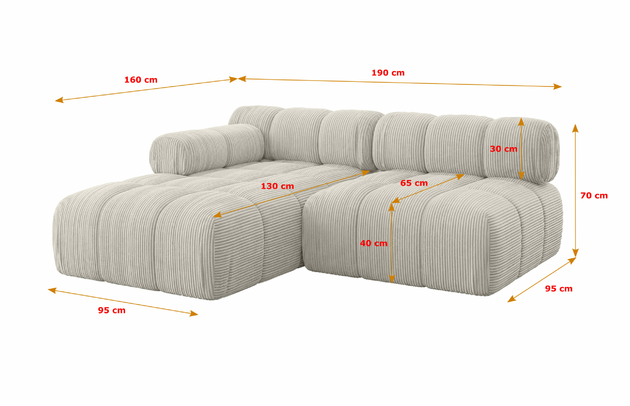Ecksofa Razon-L1 - 5