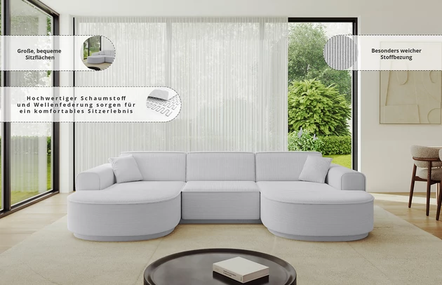 Wohnlandschaft MARI-U1-v3 - 6