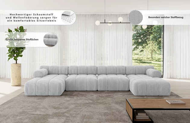 Wohnlandschaft Tesso-U2 - 6