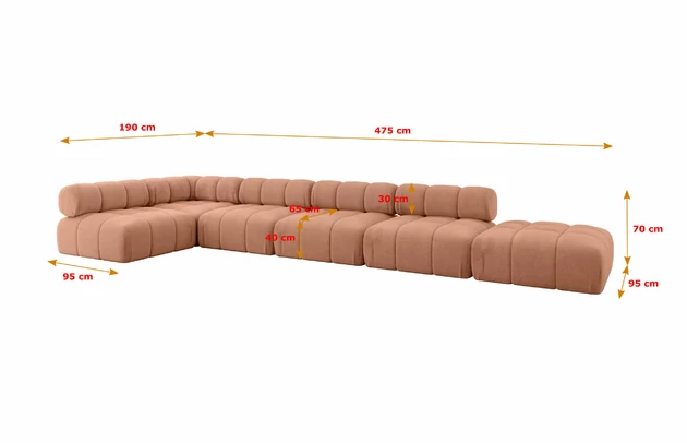 Ecksofa Favio-L3 - 5