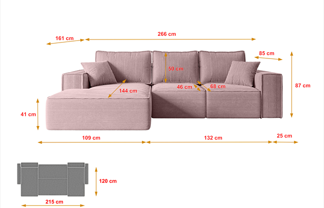 Ecksofa SERRA-L - 6