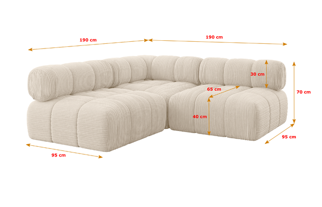 Ecksofa Samaro-L1 - 5