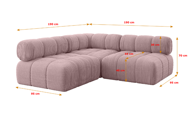 Ecksofa Samaro-L1 - 5