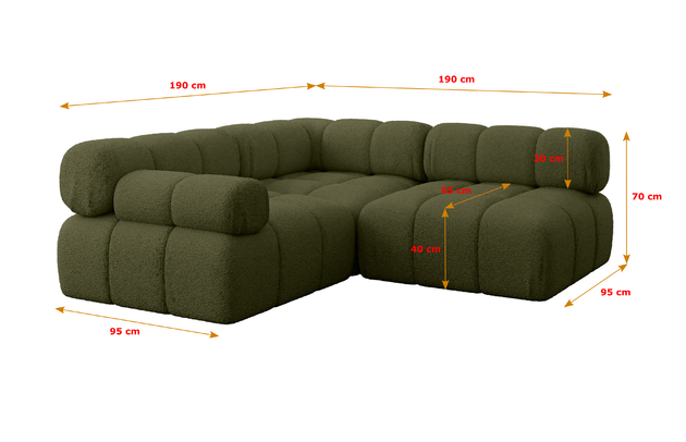 Ecksofa Mende-L1 - 5