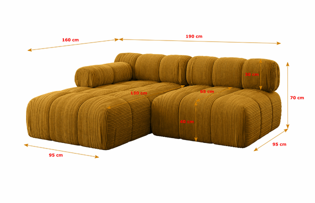 Ecksofa Razon-L1 - 5