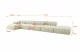 Ecksofa Lizur-L3