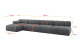 Ecksofa Razon-L3 - 5