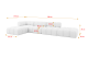 Ecksofa Kerru-L2