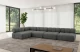 Ecksofa Samaro-L3