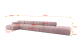 Ecksofa Lizur-L3