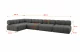Ecksofa Samaro-L3