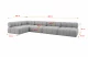 Ecksofa Samaro-L3