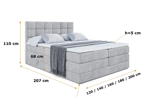 Boxspringbett APO KING - 4