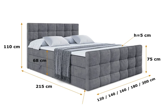 Boxspringbett APO-Z KING - 5