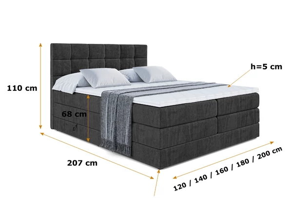 Boxspringbett APO KING - 4