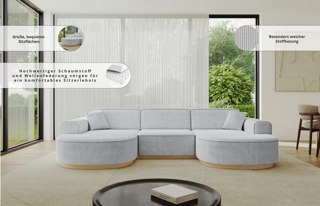 Wohnlandschaft MARI-U1-v2 - 6