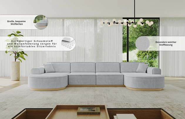 Wohnlandschaft MARI-U2-v2 - 6