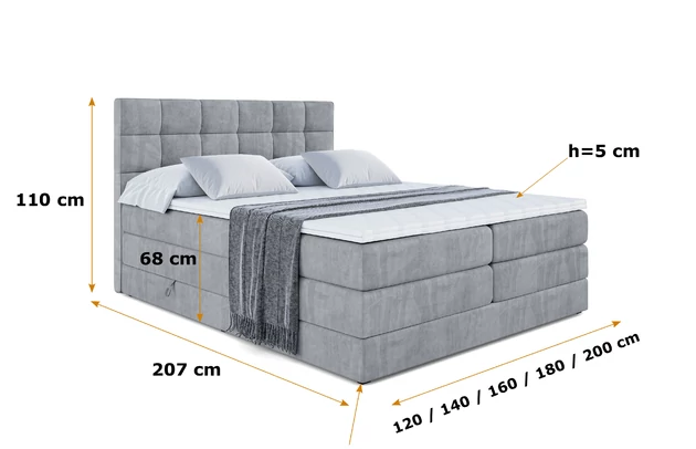 Boxspringbett APO KING - 4