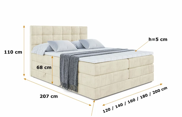 Boxspringbett APO KING - 4