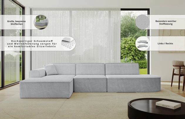 Ecksofa IREA-L2-v3 - 6