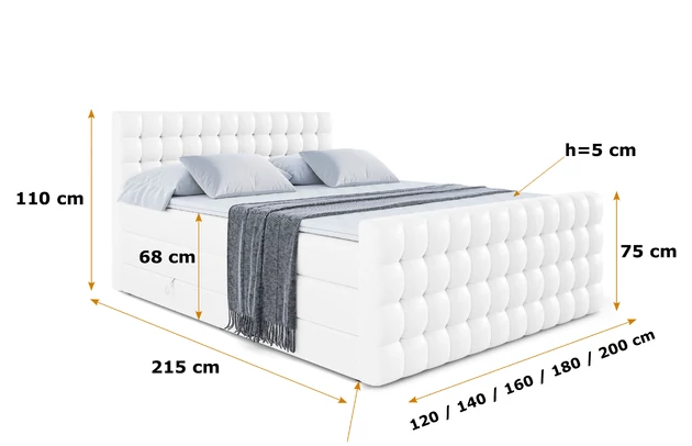 Boxspringbett VIONE-Z KING - 6