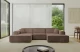 Bezug: Samt, Farbe: Braun - Dream Velvet 202.37, Stellvariante: U-Form, Stoffbeschreibung: Polsterstoff Dream Velvet: Wasserabweisender und leicht zu reinigender Möbelstoff, scheuerfest (30.000 Martindale-Zyklen) lichtecht (6) und pillingarm (4-5), aus 100 % PES, Gewicht 360 g/m2 ±5 %, Materialzusammensetzung: 100% Polyseter, Pilling Resistenz: 4.maj, Abriebfestigkeit: 5, Scheuerbeständigkeit: 30000 Martindale-Zyklen, Ausstattung: Kissen, Zimmer: Wohnzimmer, Tiefe: 165 cm, Breite: 301 cm, Höhe: 80 cm, Anzahl der Sitzflächen: 4, Sitzfüllung: Wellenfeder + HR35 und T30-Schaum, Art der Rückenkissen: Rückenlehne - feste, Annzahl der Sitzkissen: 3, Anzahl der Zierkissen: 2, Breite der Armlehnen: 25 cm, Höhe der Armlehnen: 58 cm, Breite der Ottomane: 108 cm, Tiefe der Ottomane: 143 cm, Tiefe der Sitzfläche: 62 cm, Sitzhöhe: 44 cm, Schlaffunktion: Ohne Schlaffunktion - 1